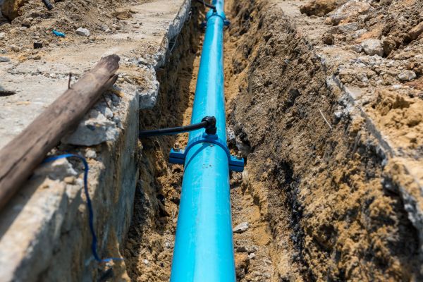 Water Main Installation in Canton