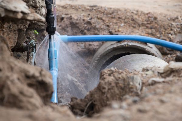 Water Line Replacement in Canton