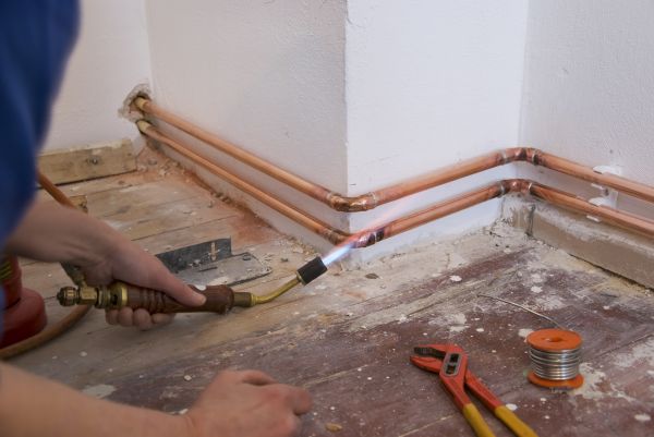 Copper Pipe Repair in Canton