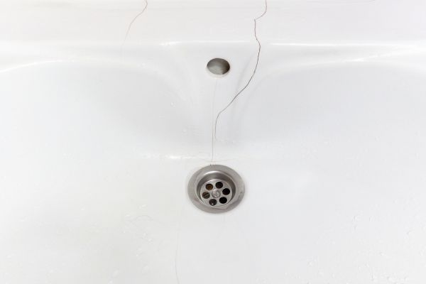 Sink Crack Sealing in Canton