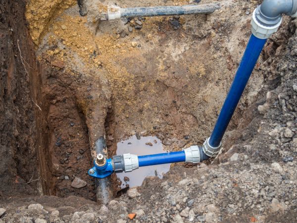 Plumbing Line Repair in Canton