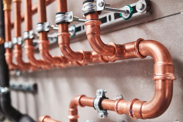 Copper Plumbing Installation in Canton