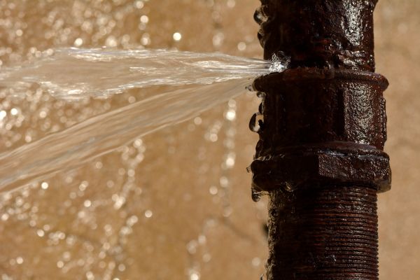 Busted Pipe Repair in Canton