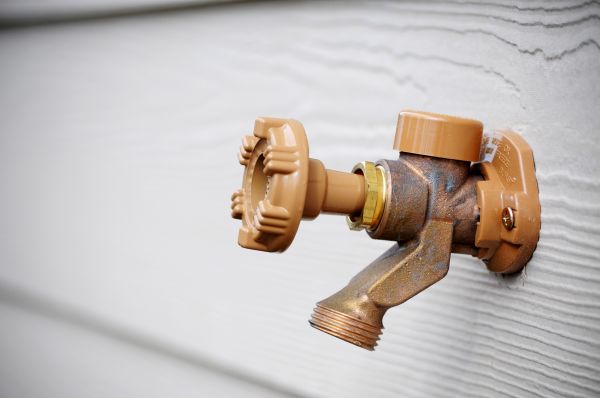 Outdoor Spigot Installation in Canton