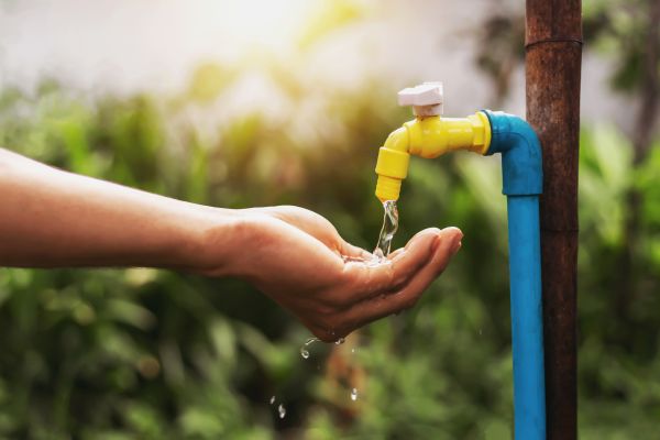 Outdoor Water Tap Installation in Canton