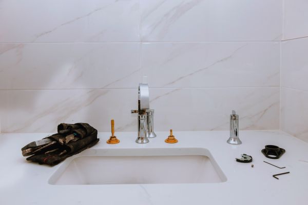 Porcelain Sink Installation in Canton