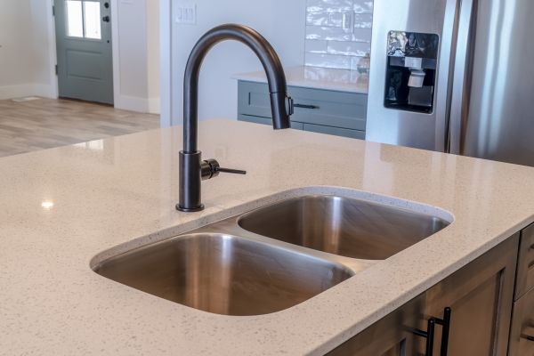 Double Basin Sink Installation in Canton